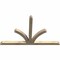 Ekena Millwork Richland Rough Sawn Timber Gable Bracket, Douglas Fir, 84"W x 53"H x 4"D x 4"F, 15/12 Pitch GBW084X53X0404RIC00RDF - alternate 2